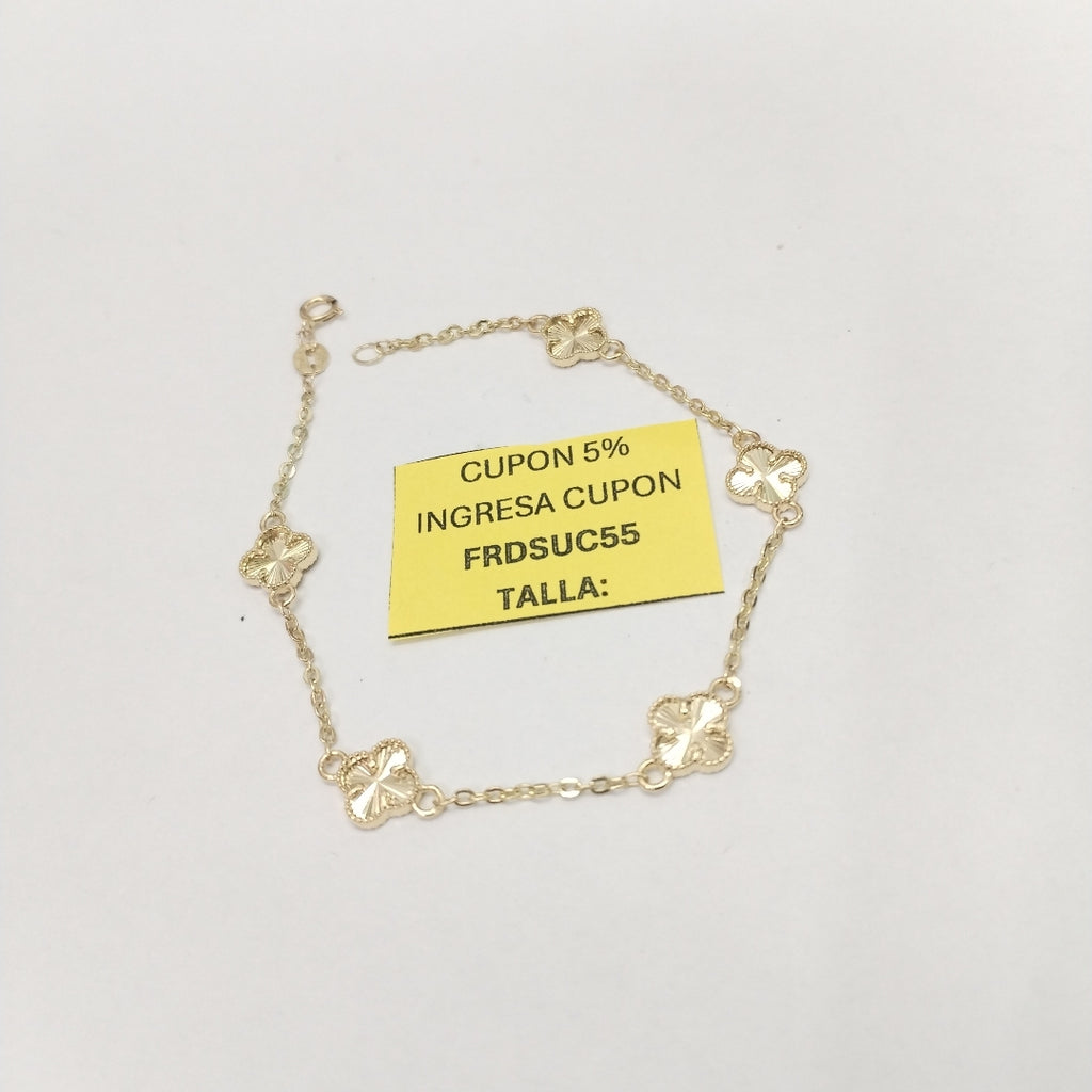 PULSERA ESPECIAL 14K 18 CM 3 GR (NUEVO)