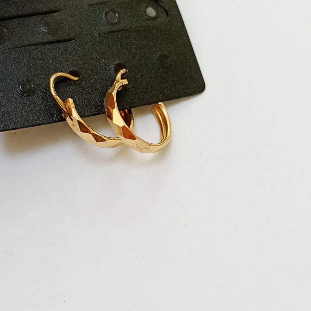 ARRACADAS PAR ORO 14 K 1.4 GRMS (SEMINUEVO)