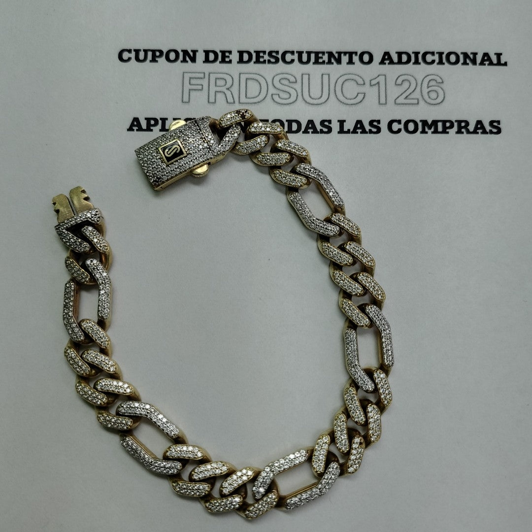 PULSERA ORO 14 K 17.1 GRMS (SEMINUEVO)