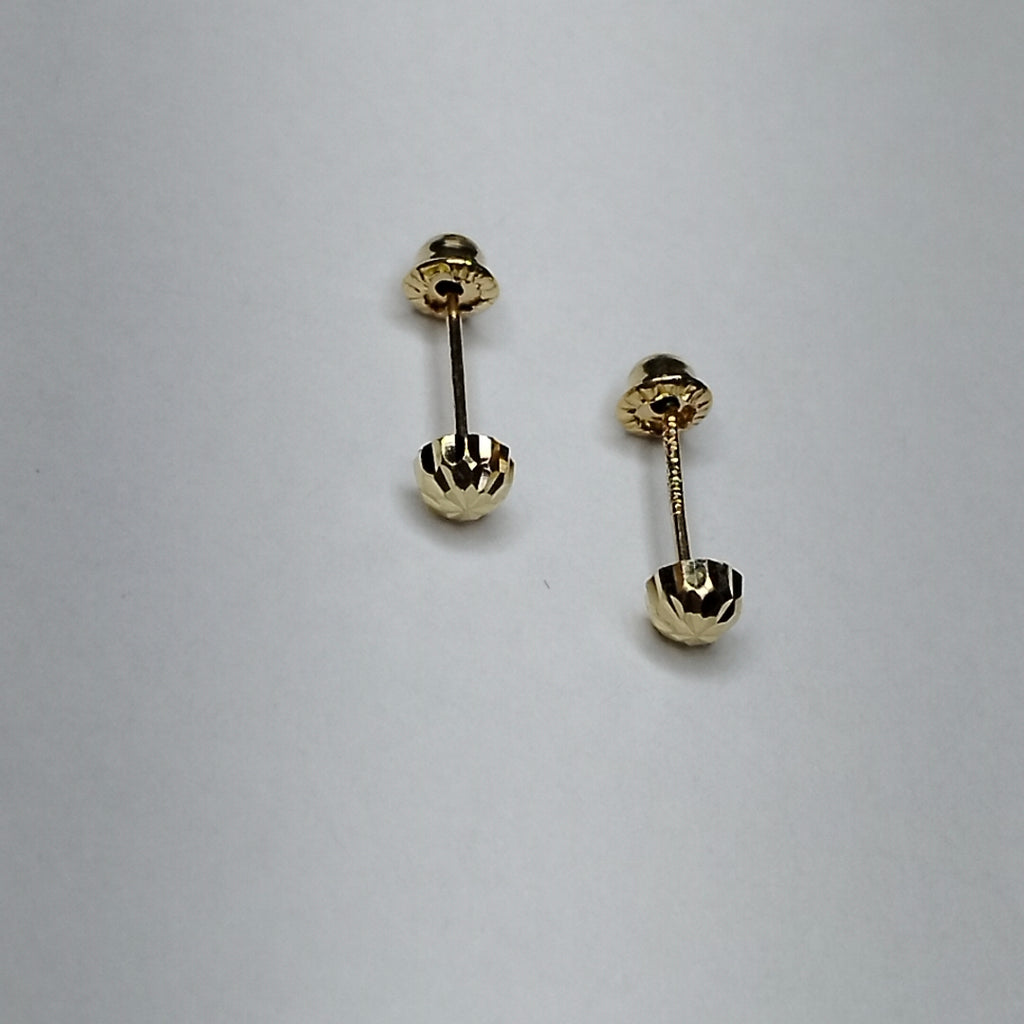 BROQUELES BROQUEL FIG HONGO 14K 0.17 GR (NUEVO)