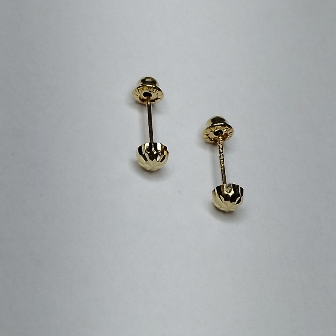 BROQUELES BROQUEL FIG HONGO 14K 0.17 GR (NUEVO)