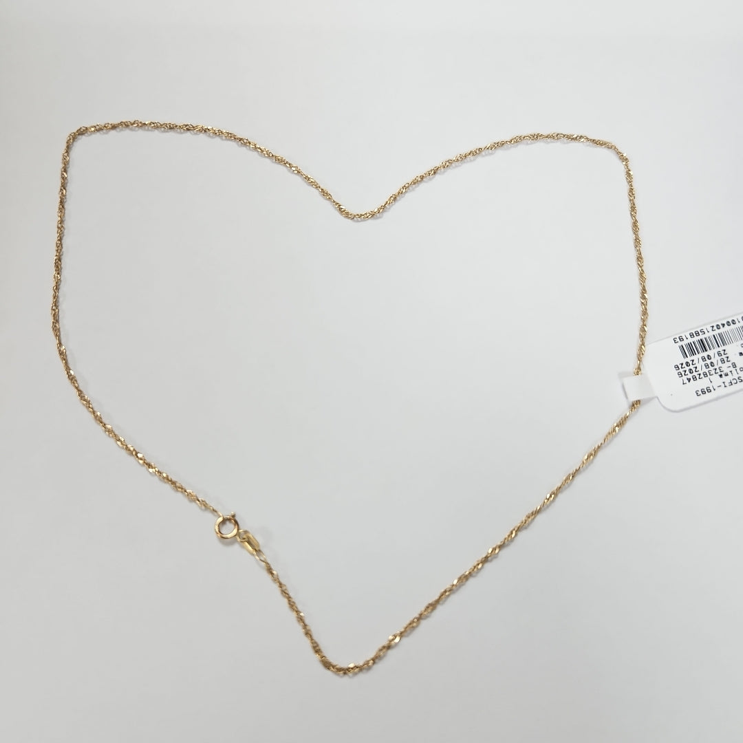 CADENA ORO 10 K 1,50 GRMS (SEMINUEVO)