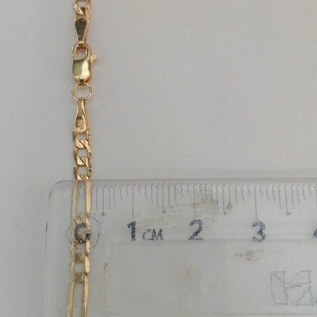 CADENA 3X1 14K 55 CM 7.2 GR (NUEVO)