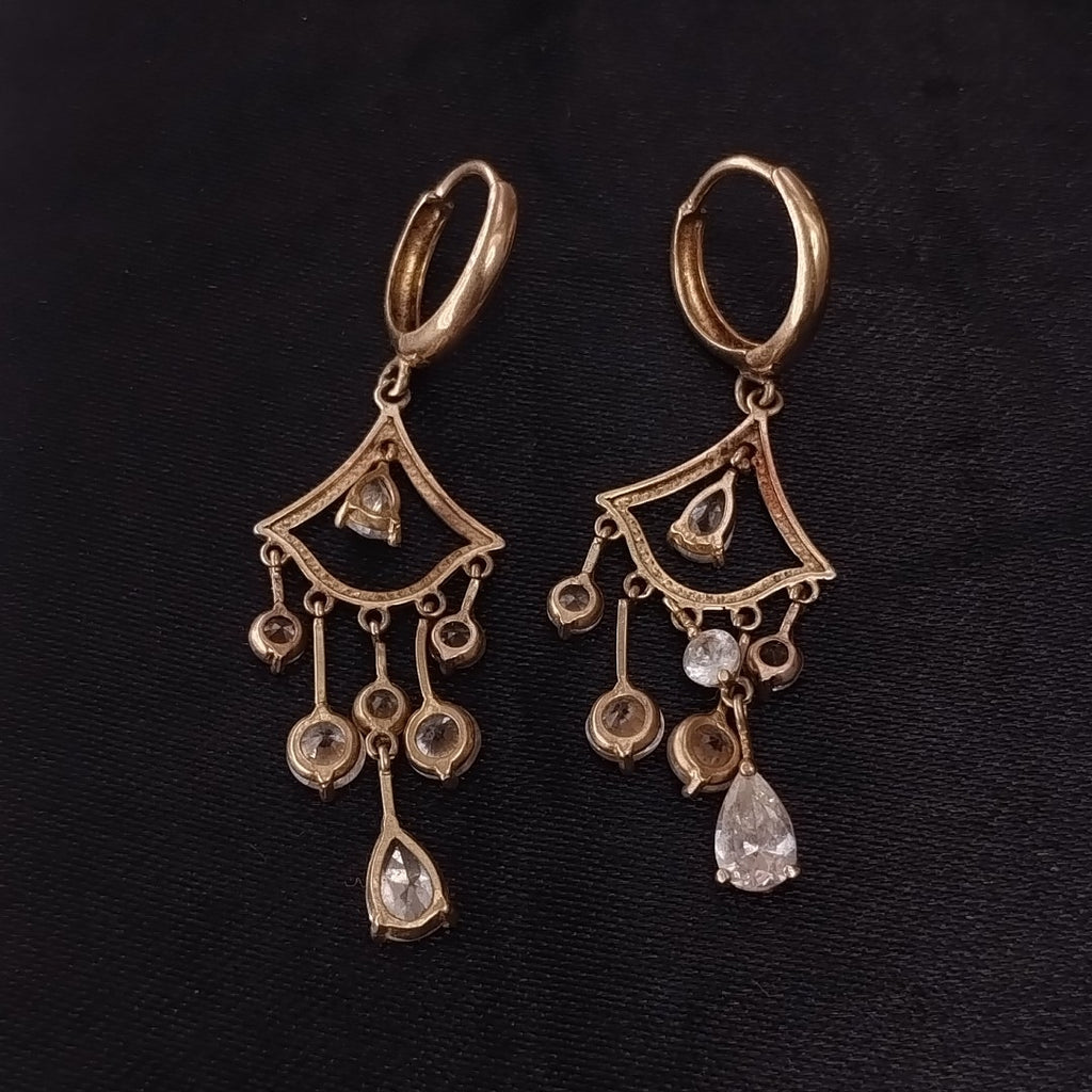 ARETES PAR ORO 14 K 3,80 GRMS (SEMINUEVO)