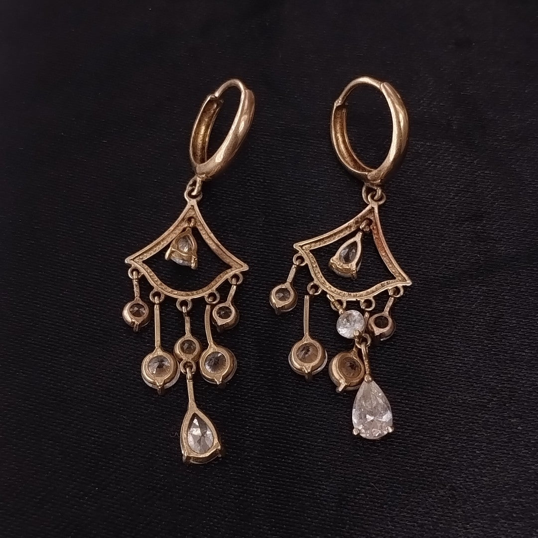 ARETES PAR ORO 14 K 3,80 GRMS (SEMINUEVO)