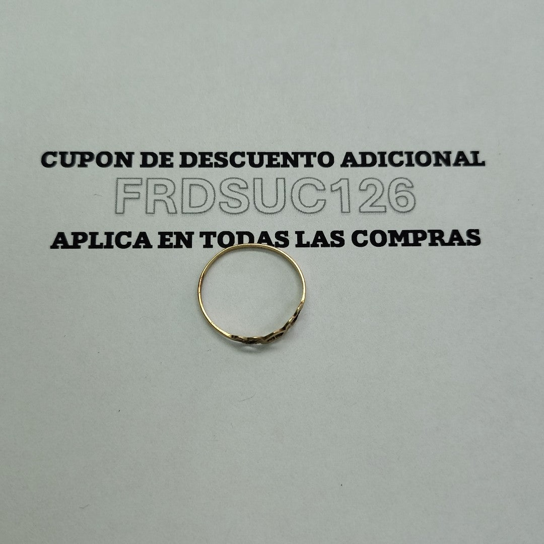 ANILLITO ORO 10 K 0.7 GRMS (SEMINUEVO)