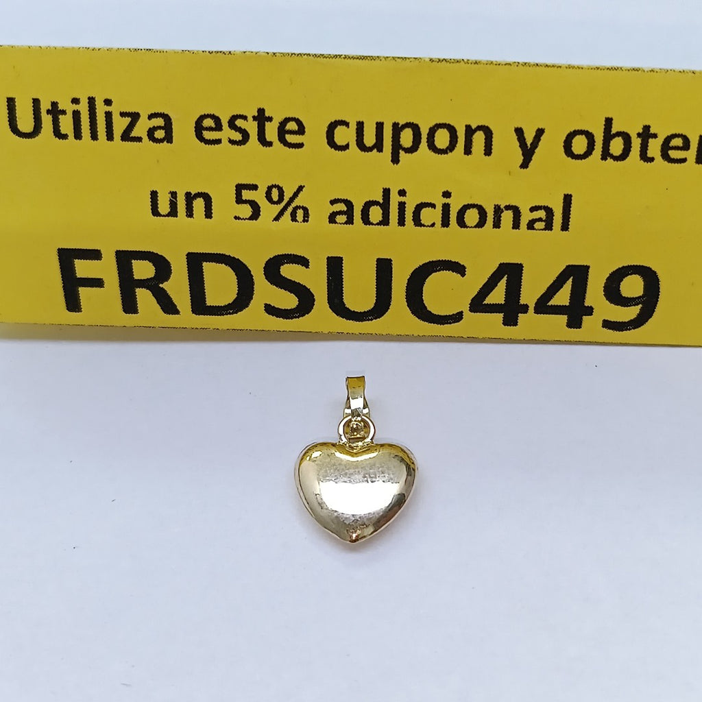 DIJE CORAZON 10K 0.7 GR (NUEVO)