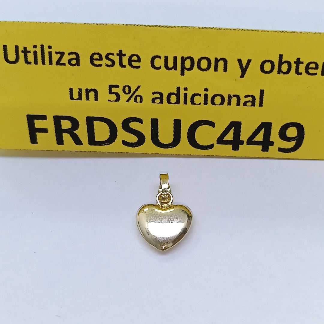 DIJE CORAZON 10K 0.7 GR (NUEVO)