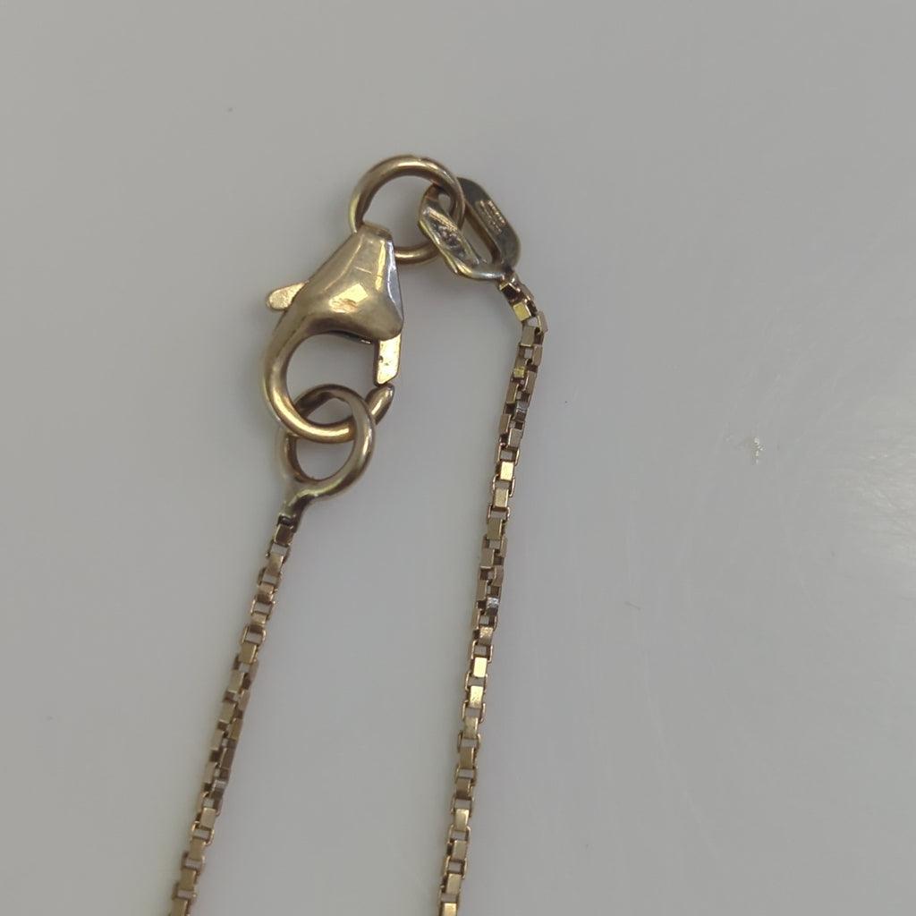 CADENA, COLLAR ORO 10 K 3.2 GRMS (SEMINUEVO)