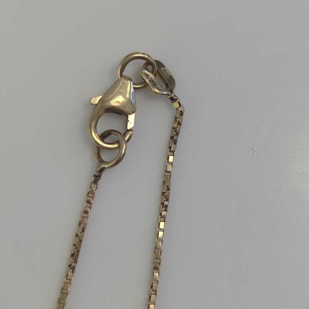 CADENA, COLLAR ORO 10 K 3.2 GRMS (SEMINUEVO)