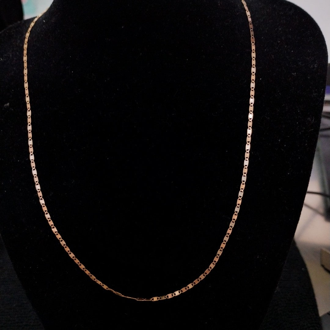 CADENA ORO COMBINADO 10 K 1.4 GRMS (SEMINUEVO)