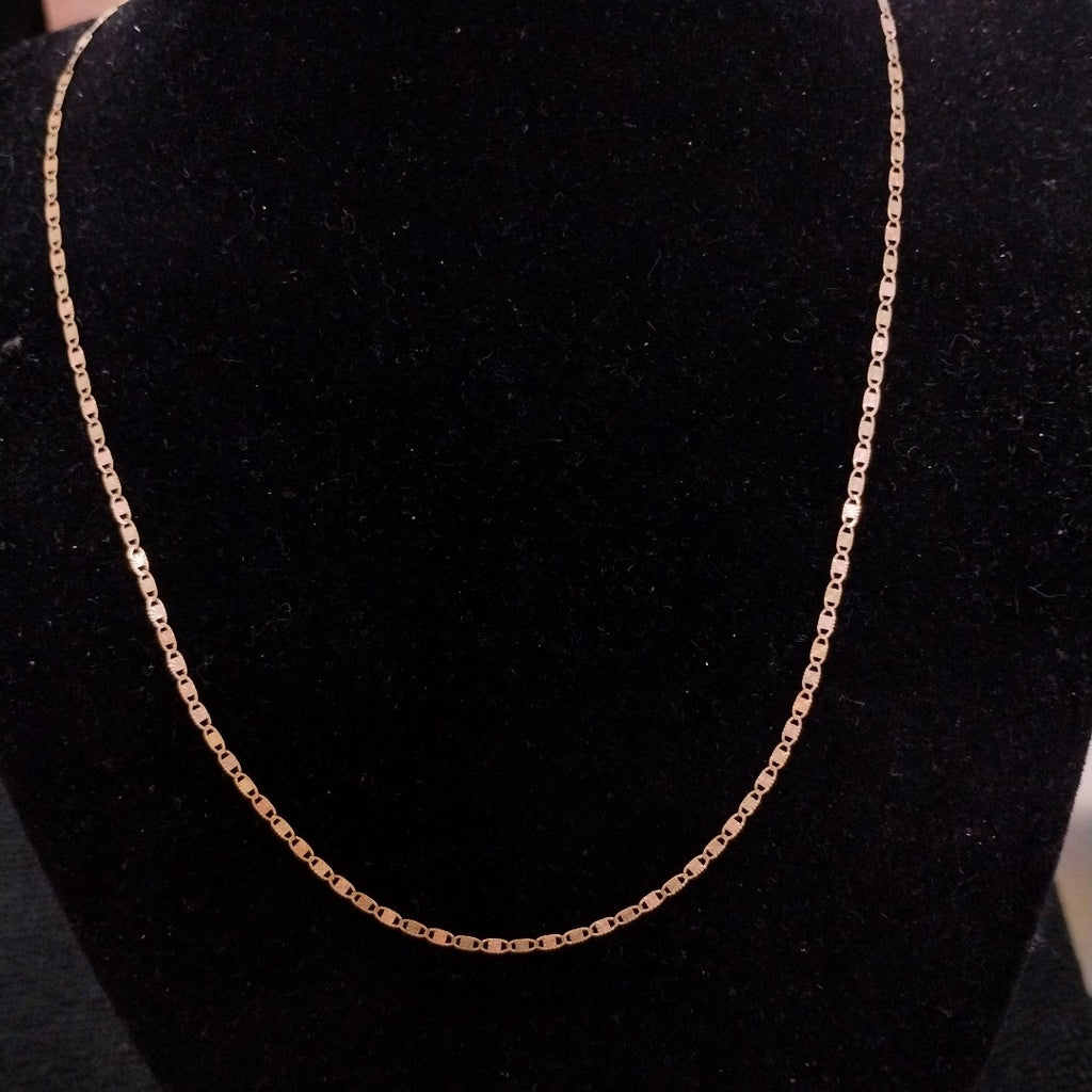 CADENA ORO COMBINADO 10 K 1.4 GRMS (SEMINUEVO)