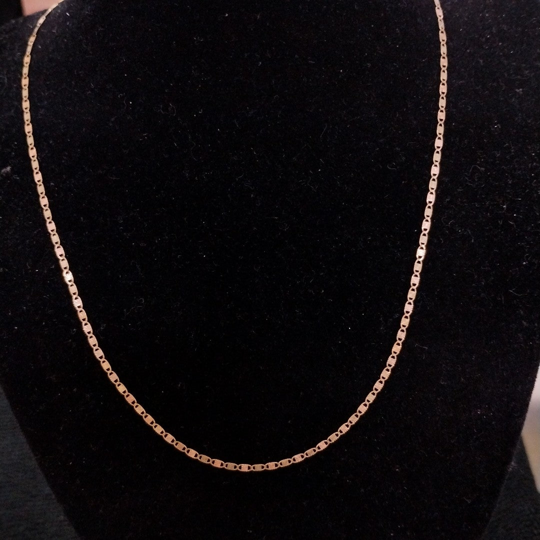 CADENA ORO COMBINADO 10 K 1.4 GRMS (SEMINUEVO)