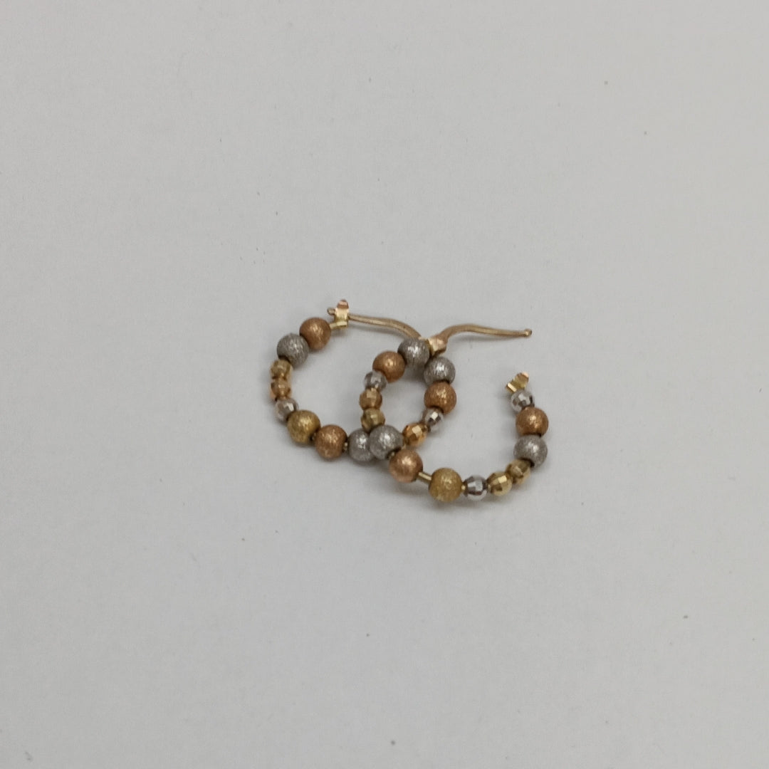 ARRACADAS PAR ORO 14 K 4.2 GRMS (SEMINUEVO)