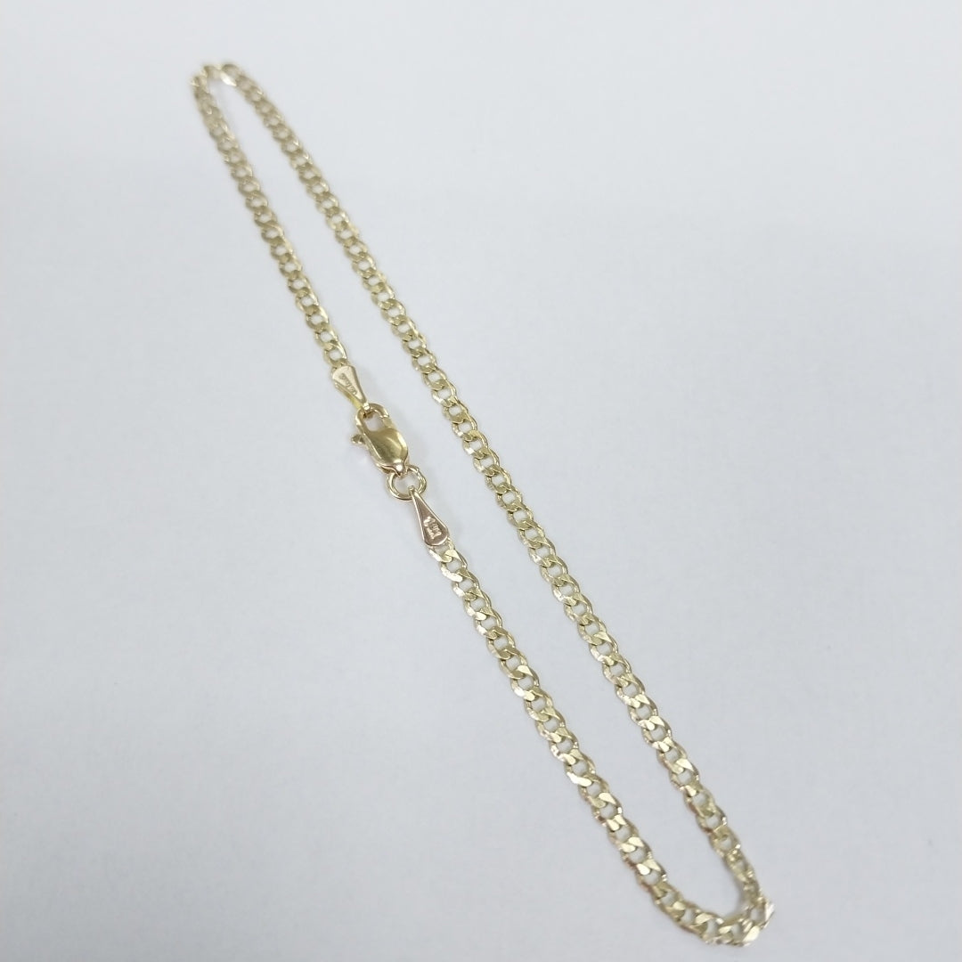 PULSERA BARBADA 14K 21 CM 2.3 GR (NUEVO)