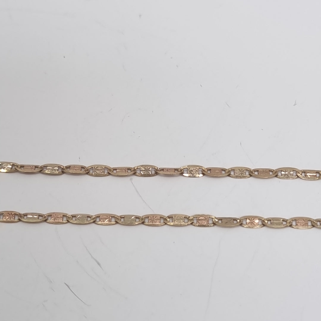 CADENA ORO 14 K 2,30 GRMS (SEMINUEVO)
