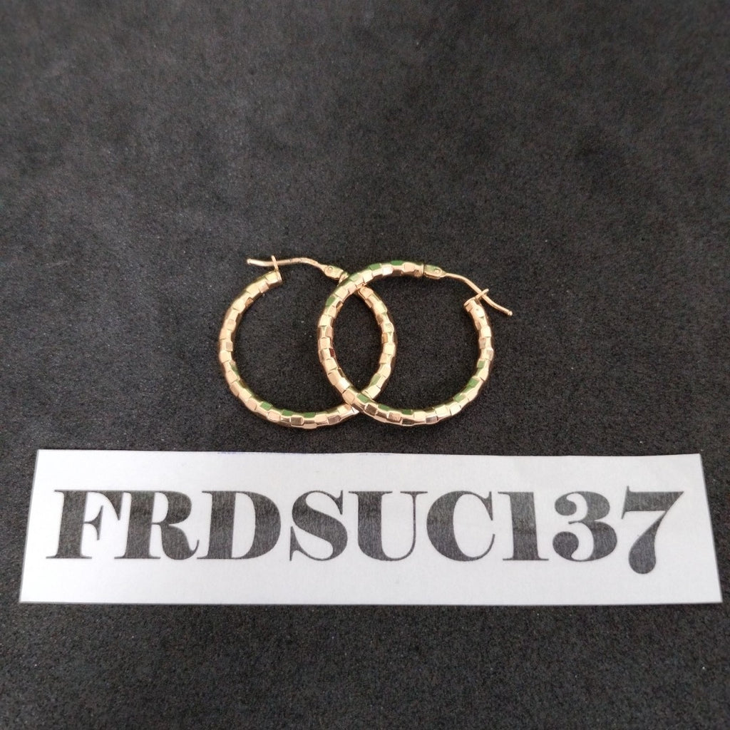 ARETES PAR ORO 14 K 1.5 GRMS (SEMINUEVO)
