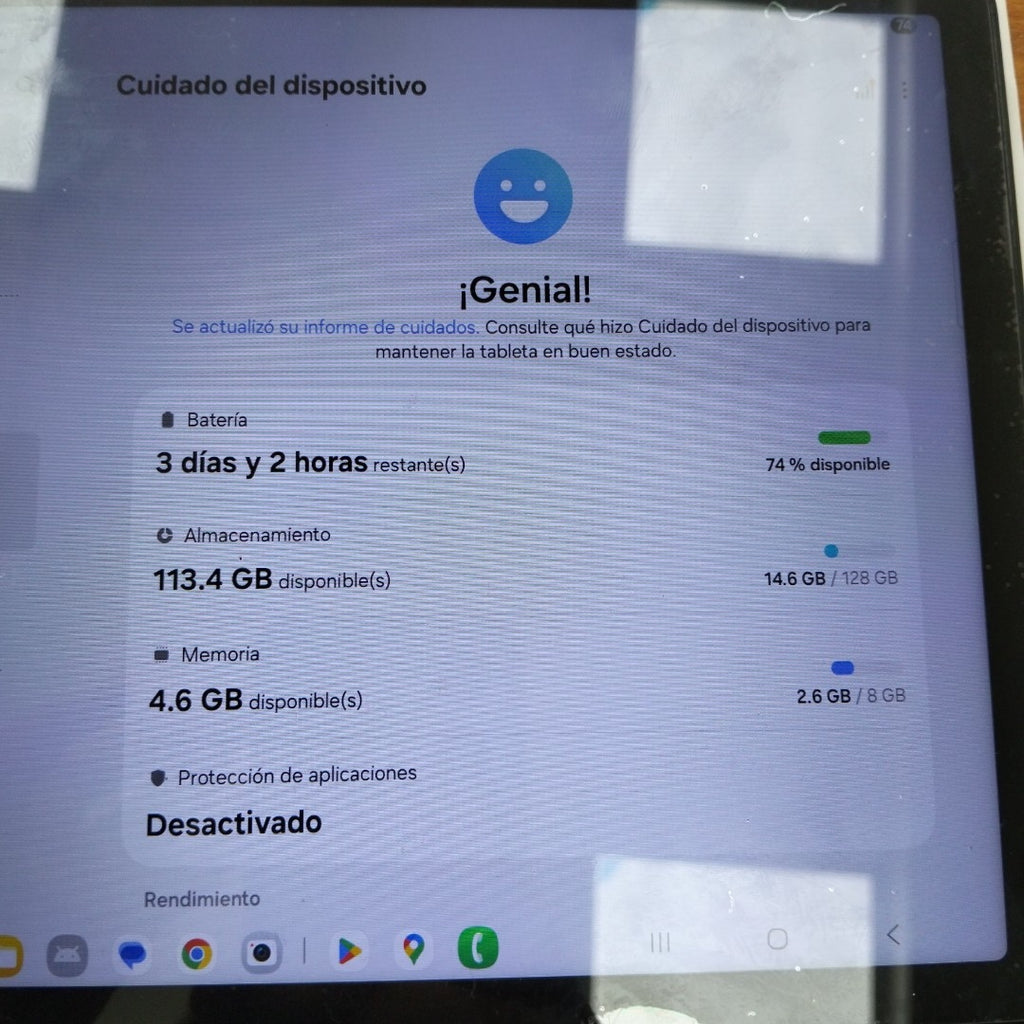 TABLETA SAMSUNG GALAXY TAB A9+ SM-X210 (2023) 128 GB 8 GB RAM (SEMINUEVO)