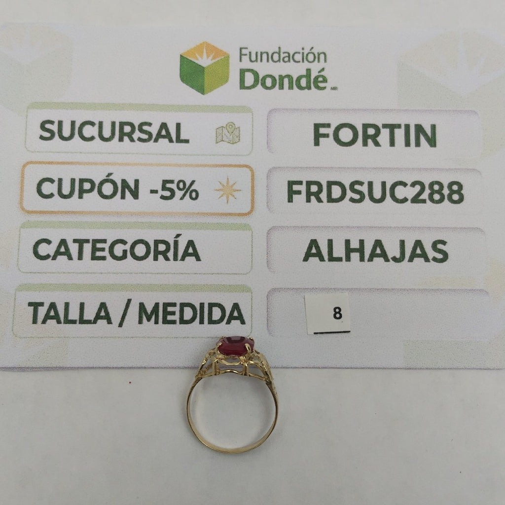 ANILLO ORO 14 K 2.7 GRMS (SEMINUEVO)