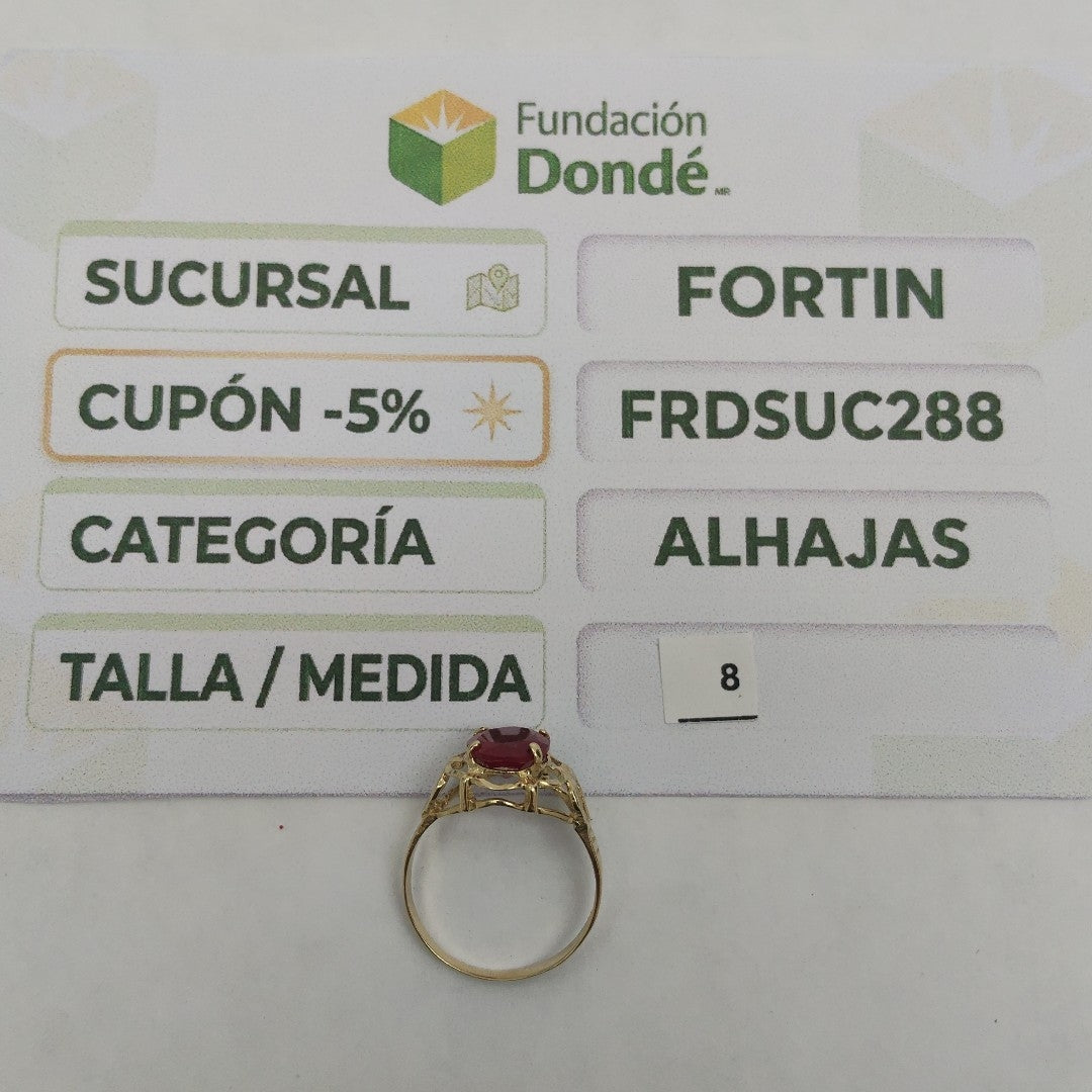 ANILLO ORO 14 K 2.7 GRMS (SEMINUEVO)