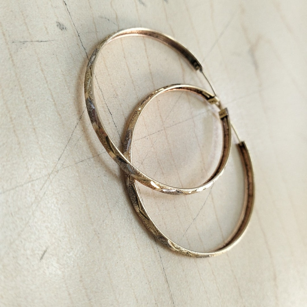 ARRACADAS PAR ORO COMBINADO 10 K 4,00 GRMS (SEMINUEVO)