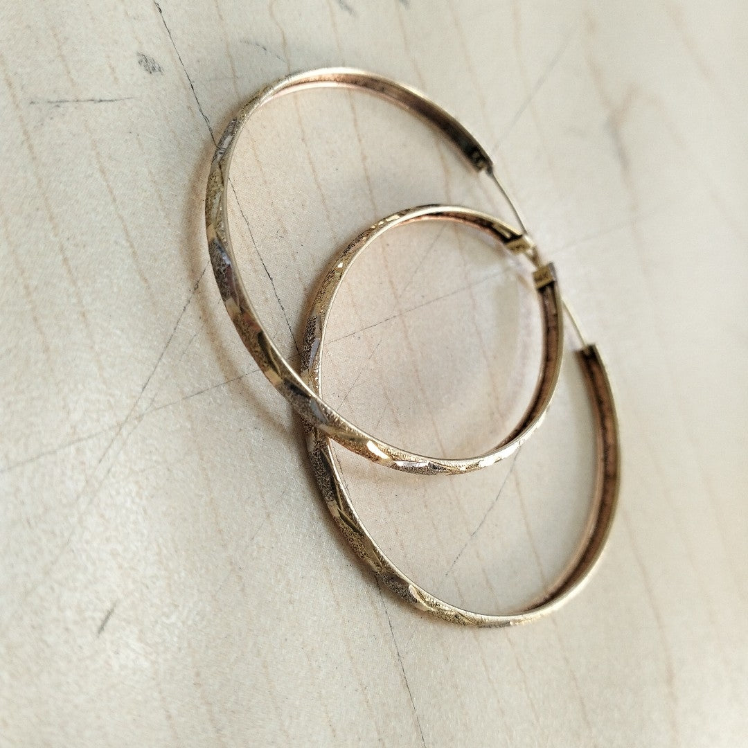 ARRACADAS PAR ORO COMBINADO 10 K 4,00 GRMS (SEMINUEVO)