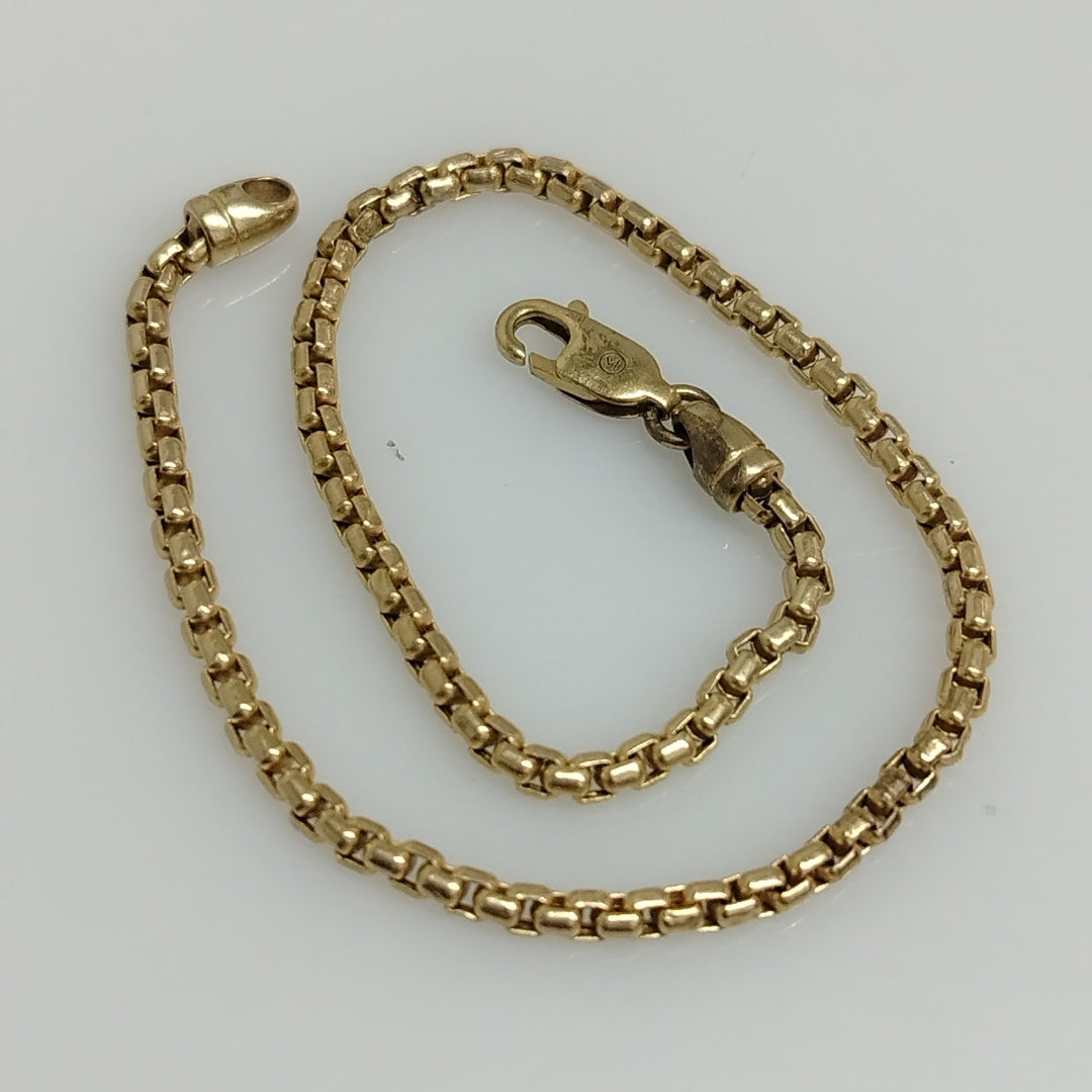 PULSERA ORO 14 K 3.8 GRMS (SEMINUEVO)