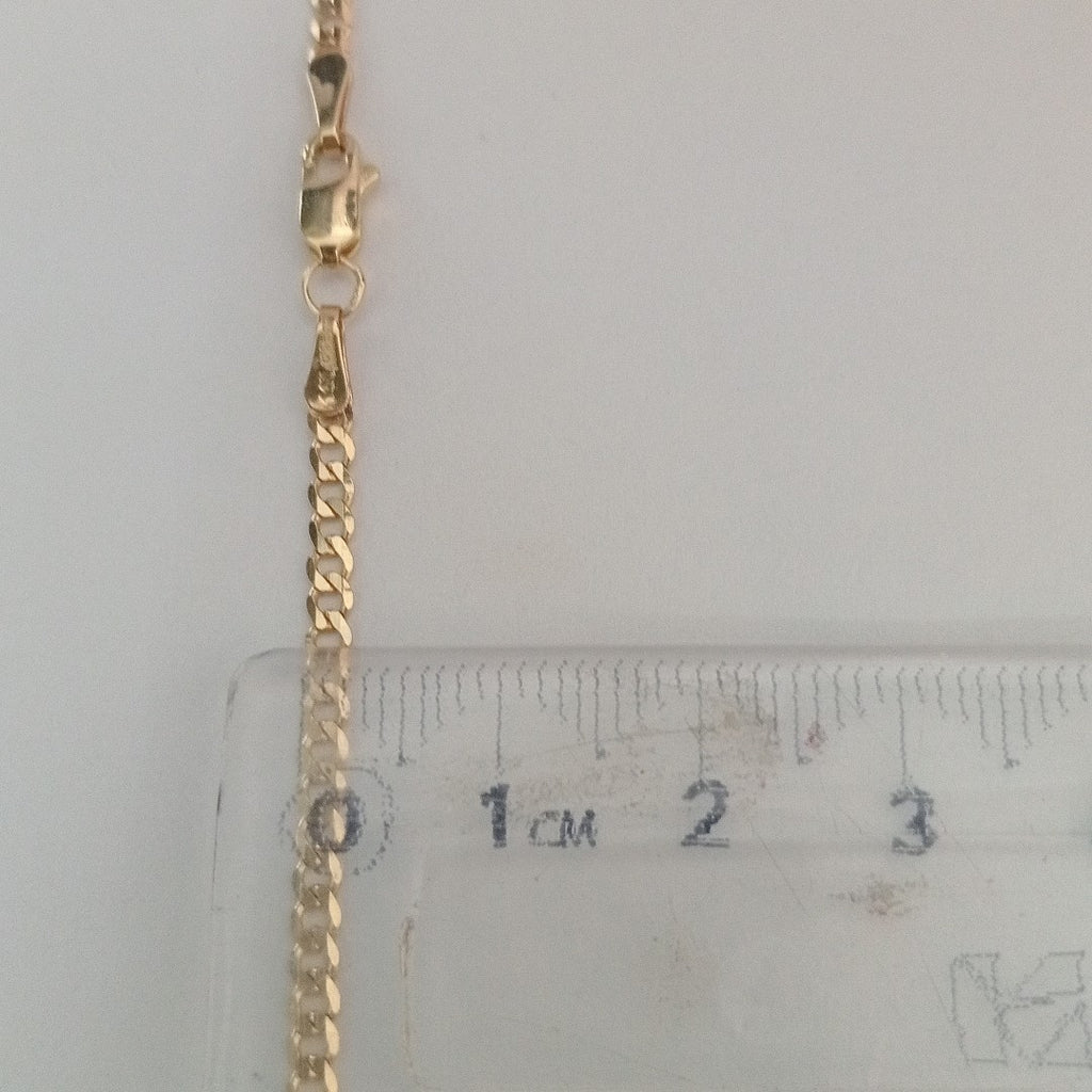 CADENA BARBADA 14K 55 CM 5.9 GR (NUEVO)