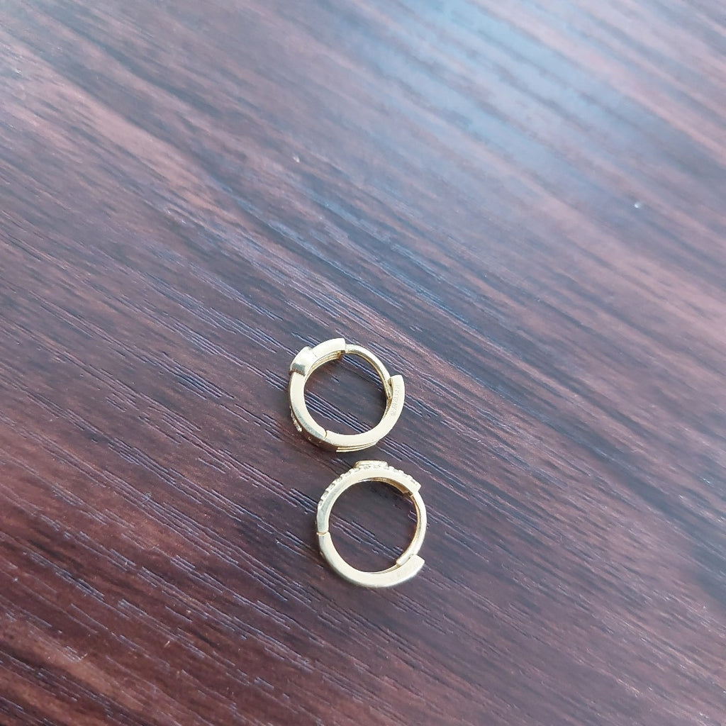 ARRACADAS PAR ORO 10 K 2.5 GRMS (SEMINUEVO)