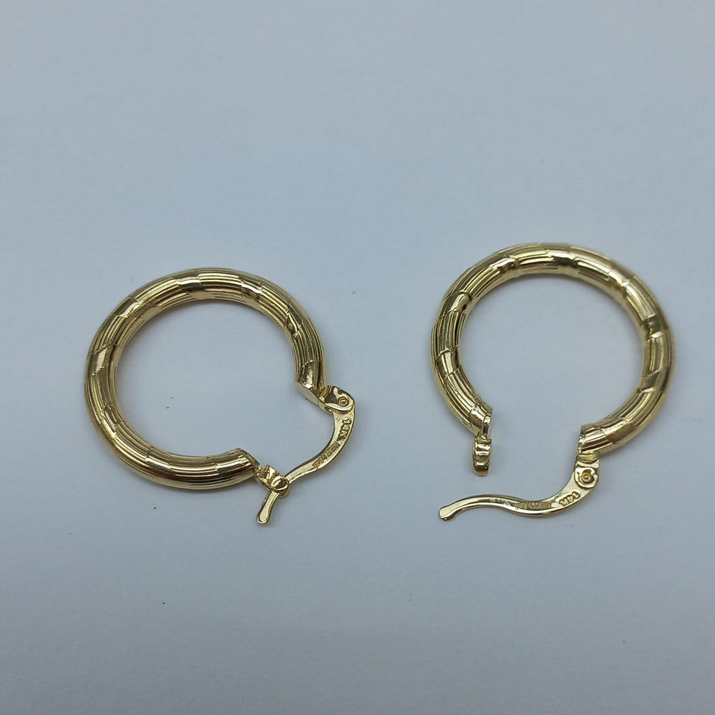 ARETES ARRACADAS 14K 2.7 GR (NUEVO)