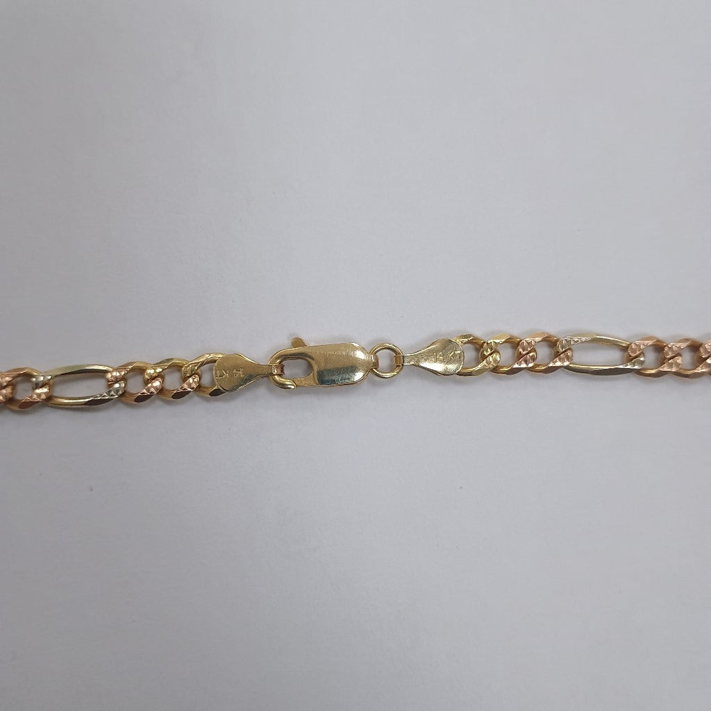 CADENA ORO COMBINADO 14 K 21.2 GRMS (SEMINUEVO)