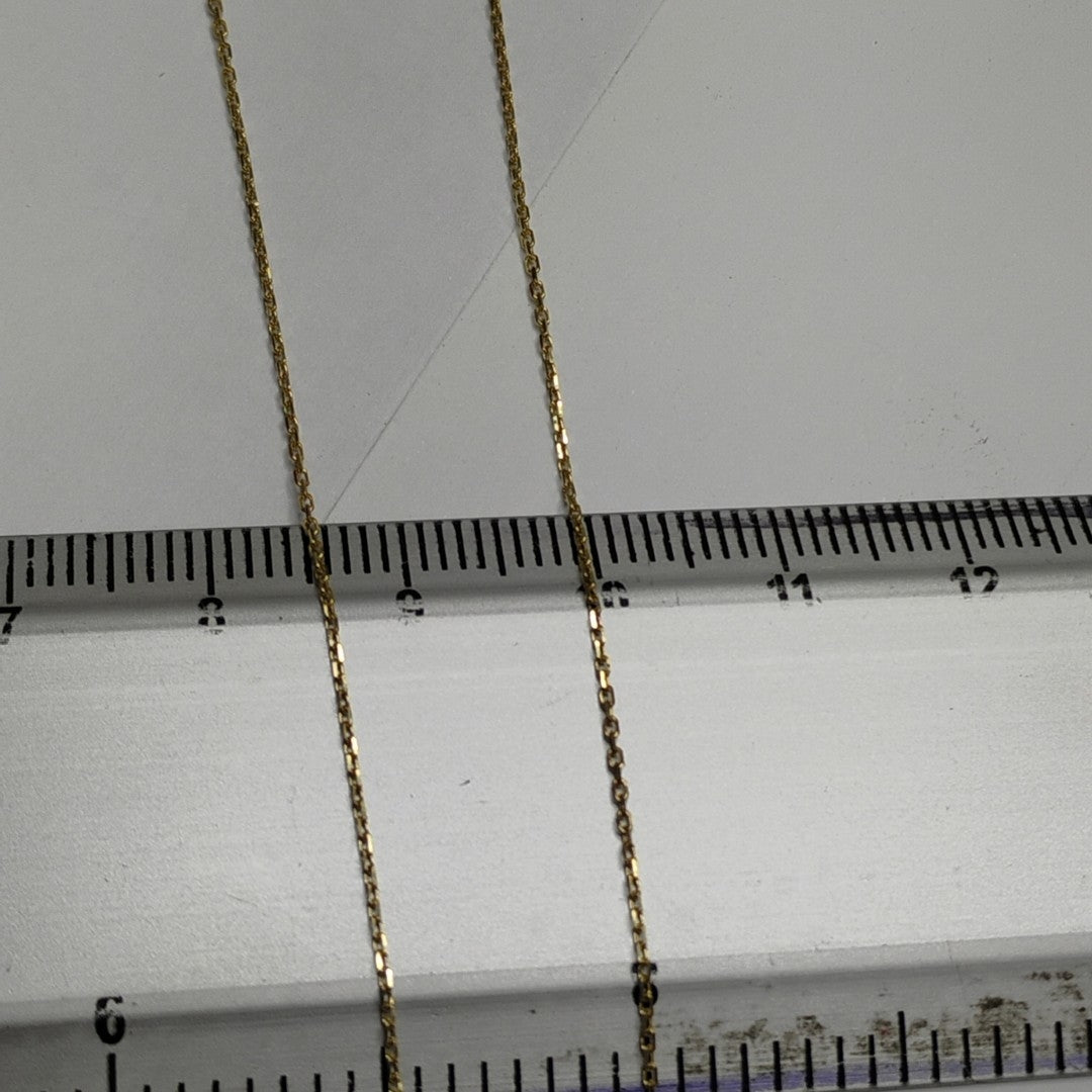 GARGANTILLA ORO 14 K 2.3 GRMS (SEMINUEVO)