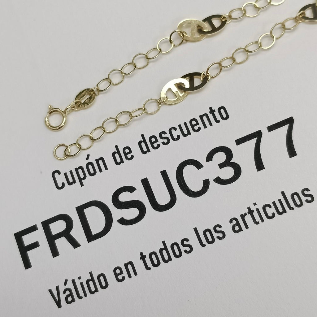 PULSERA ESPECIAL 14K 18 CM 1.5 GR (NUEVO)