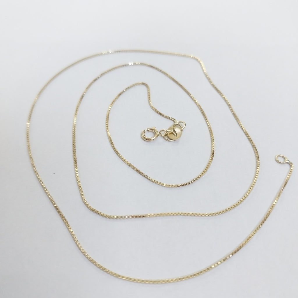 CADENA VENECIANO 14K 50 CM 1.6 GR (NUEVO)