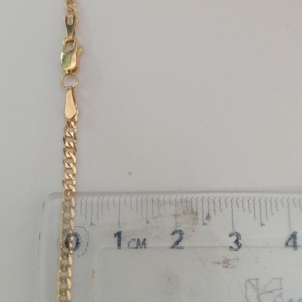 CADENA BARBADA 14K 55 CM 5.6 GR (NUEVO)