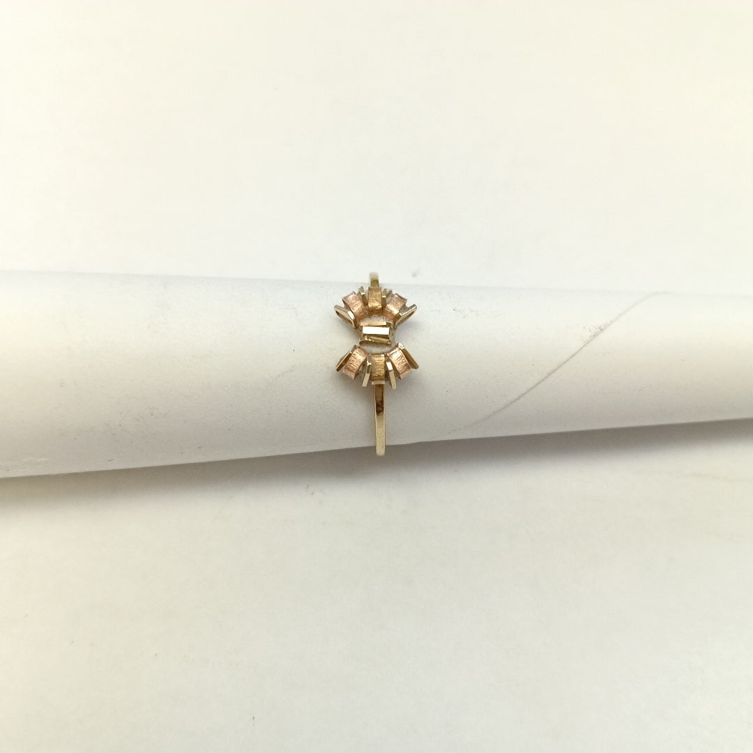 ANILLITO ORO, ORO COMBINADO 14 K 1.4 GRMS (SEMINUEVO)