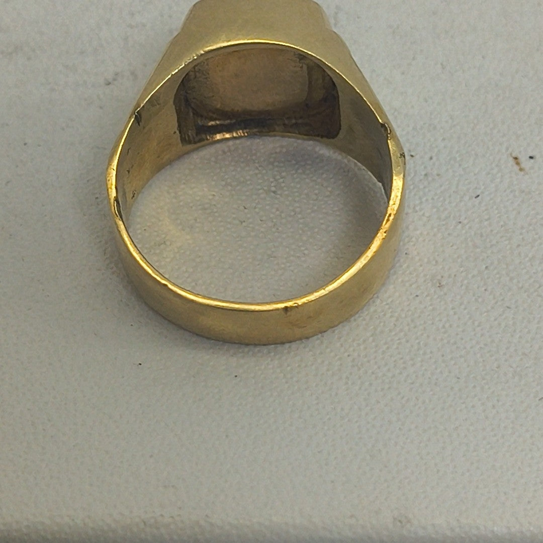 ANILLO DE GRADUACIÓN ORO 14 K 5,70 GRMS (SEMINUEVO)
