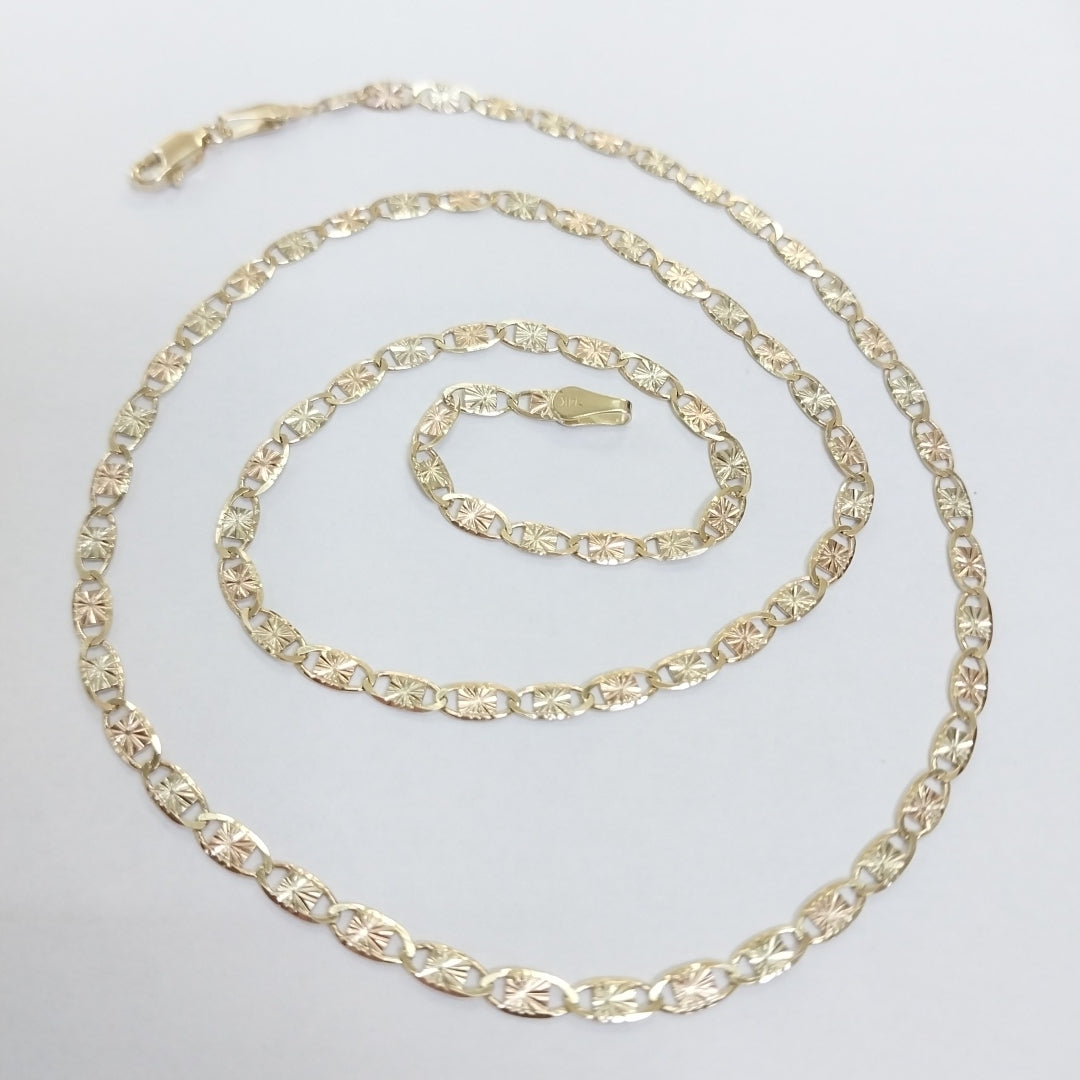 CADENA GUCHI 14K 55 CM 8 GR (NUEVO)