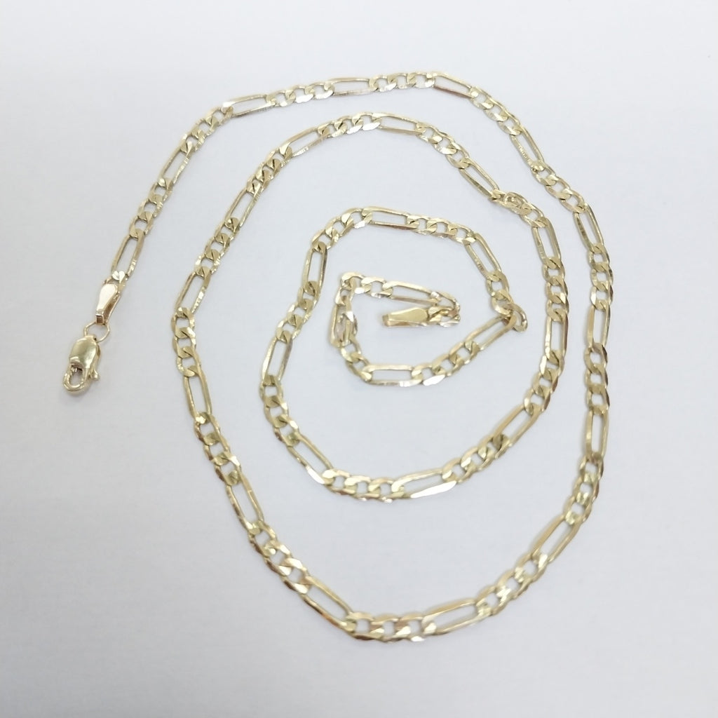 CADENA 3X1 14K 55 CM 7.2 GR (NUEVO)
