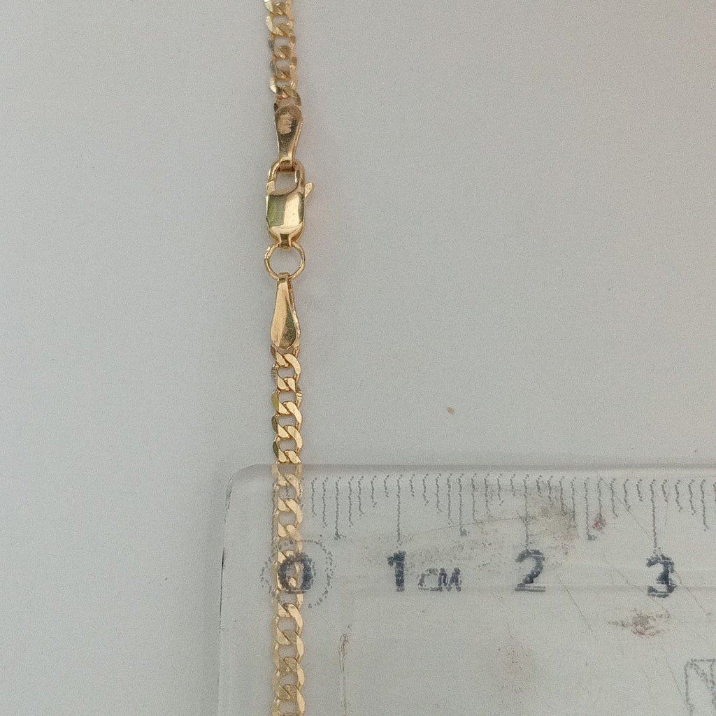 CADENA BARBADA 14K 55 CM 5.5 GR (NUEVO)