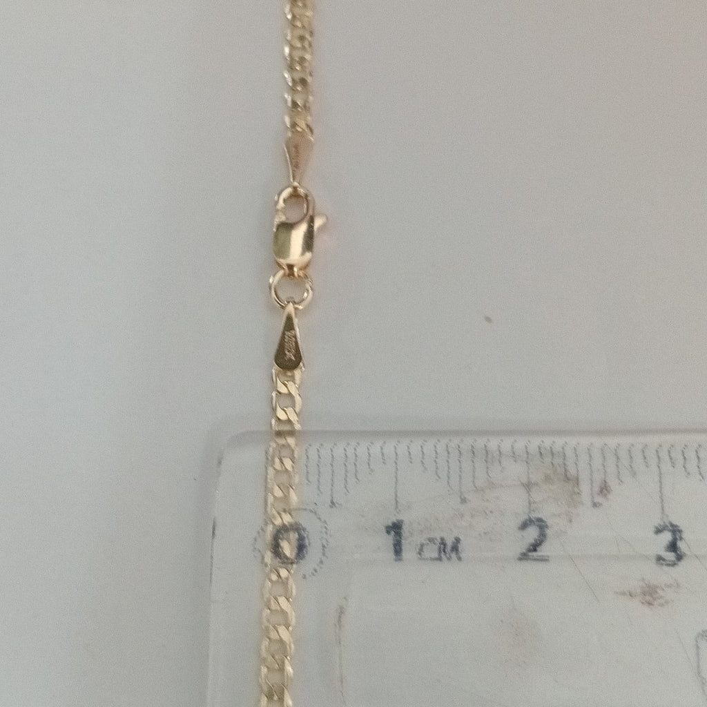CADENA BARBADA 14K 55 CM 5.1 GR (NUEVO)