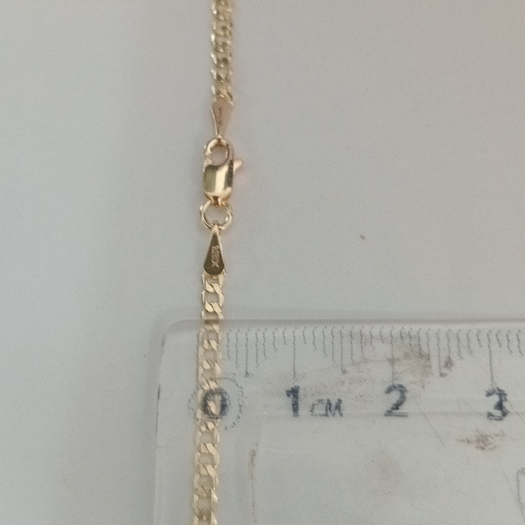 CADENA BARBADA 14K 55 CM 5.1 GR (NUEVO)