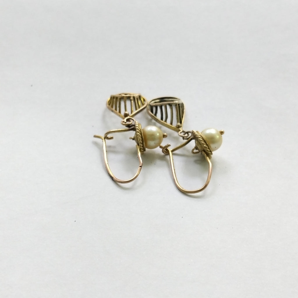 ARETES PAR ORO 10 K 3,60 GRMS (SEMINUEVO)