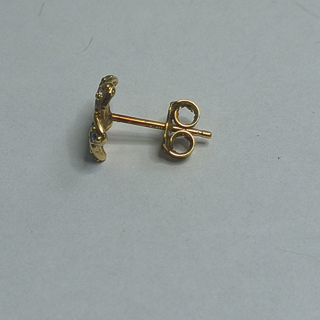 BROQUELES PAR ORO 14 K 1,50 GRMS (SEMINUEVO)