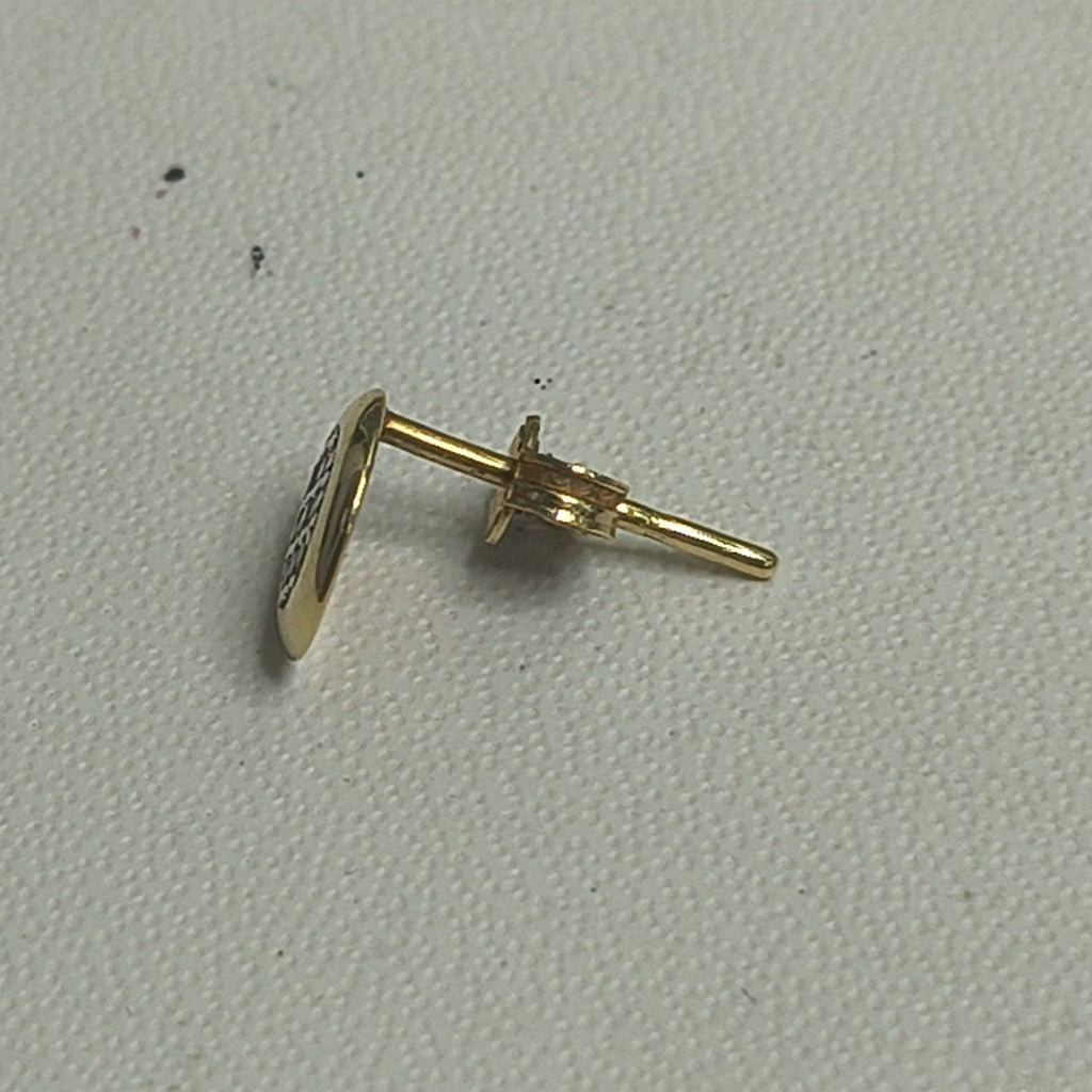 BROQUELES PAR ORO 14 K 0,80 GRMS (SEMINUEVO)