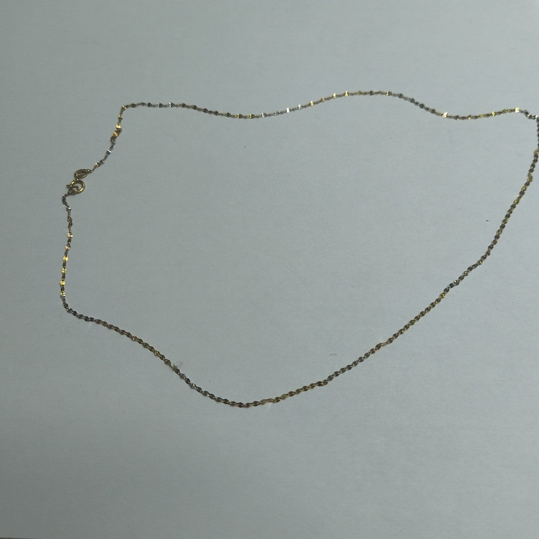 CADENA ORO 14 K 0.8 GRMS (SEMINUEVO)
