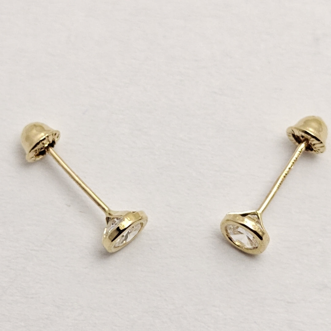 BROQUELES BROQUEL C CIRCONIA 14K 0.1501 GR (NUEVO)