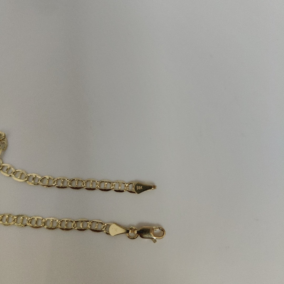 PULSERA GUCHI 14K 18 CM 3.3 GR (NUEVO)