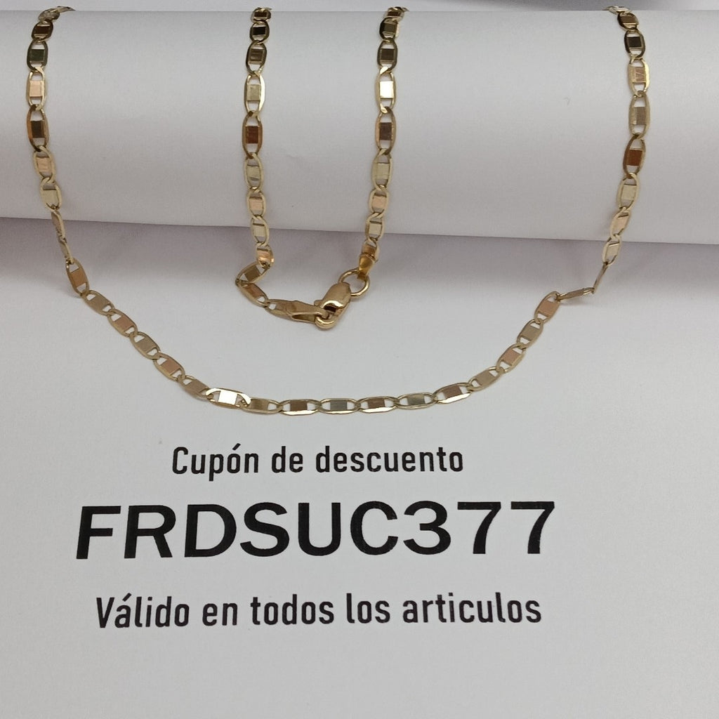 CADENA GUCHI 14K 55 CM 5 GR (NUEVO)