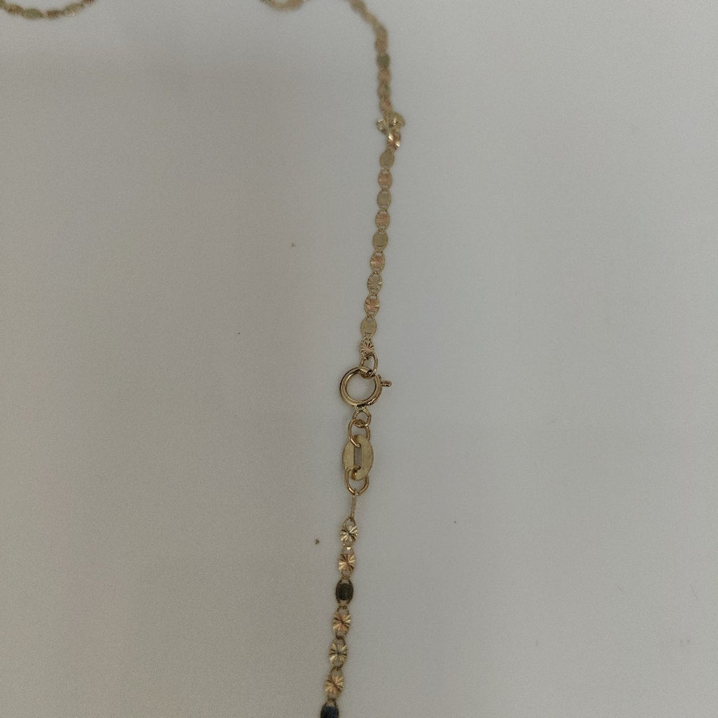CADENAS TEJIDO GUCHI ORO 10K 55 CM 1.7 GR (NUEVO)